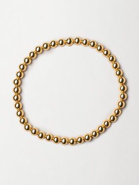 Jasmin Sparrow Paloma Gold Ball Bead necklace from Anthropologie